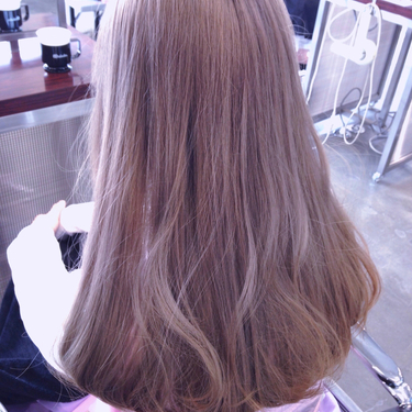 【ラベンダーアッシュ】暗めのヘアカラーが色落ちしてもおしゃれ！
