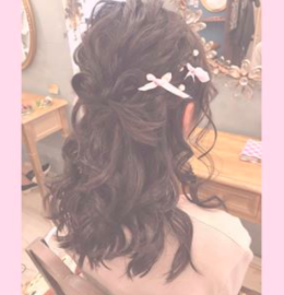 編み込みハーフアップのやり方・アレンジまとめ！ | Lovely[ラブリー]のイメージ