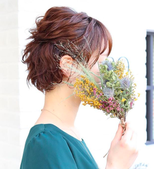 ベリーショートはヘアアレンジでもっと可愛く！簡単アレンジ21選！ | Lovely[ラブリー]のイメージ