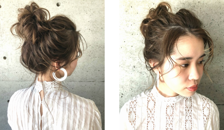 快適かわいいピンだけ簡単ヘアアレンジ！抜け感と色気で差を付けよう♡【監修】 | Lovely[ラブリー]のイメージ