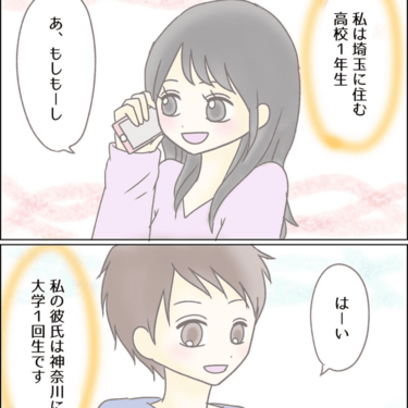 中距離恋愛中の彼氏との誕生日【Lovely漫画】