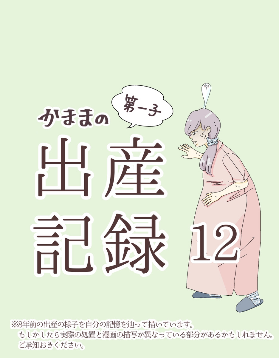 かままの(第一子)出産記録  １２【かまま漫画】のイメージ
