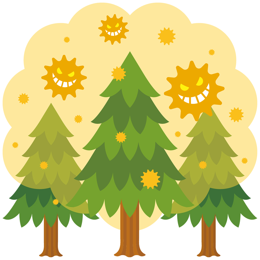 実は盲点だらけ！？コロナ禍での花粉症対策のイメージ